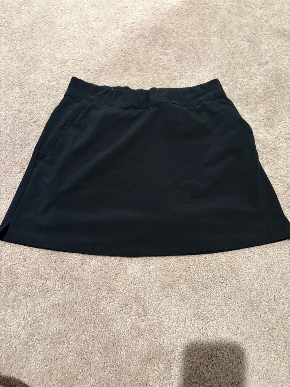 Columbia Black Athletic Skort with Elastic Waist